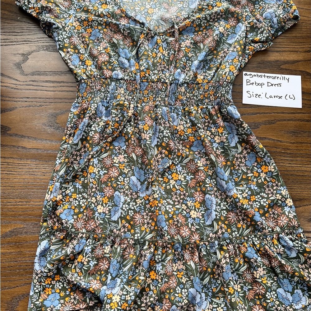Floral Smocked Dress